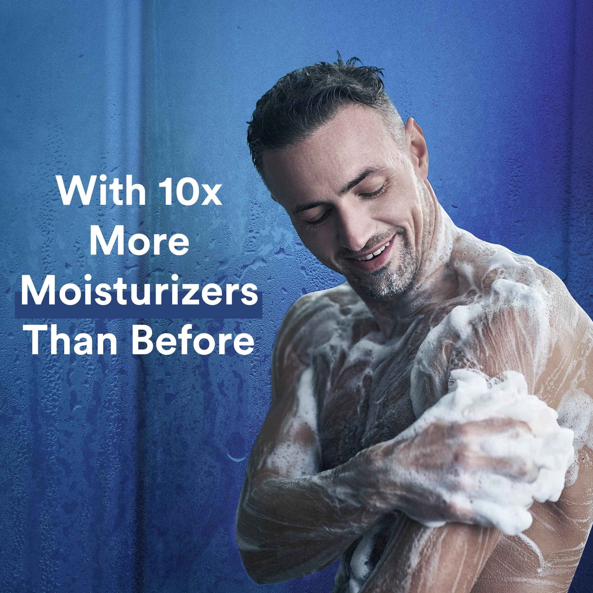 Suave Men Moisturizing Body & Face Wash for Sensitive Skin, Lemongrass scent, No Parabens, No Phtahaltes, 18 Oz Pack of 6