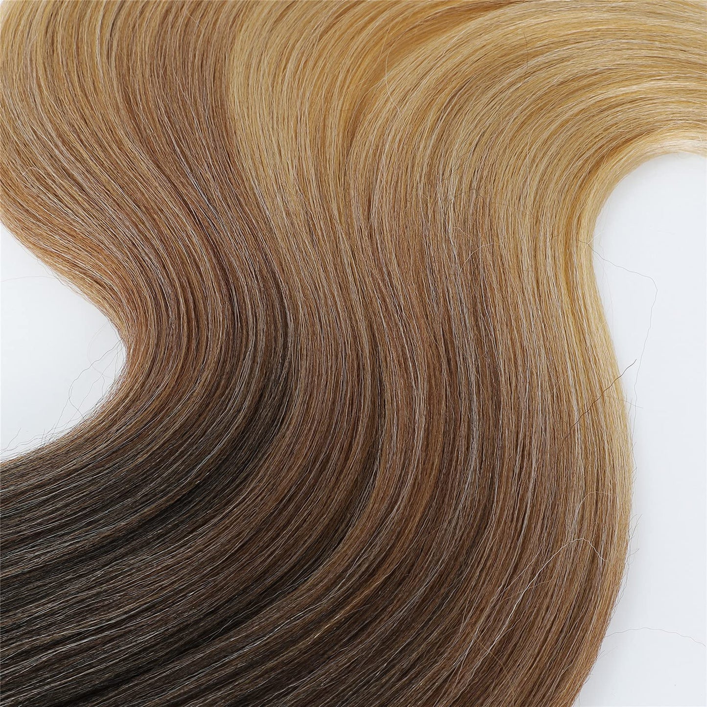 RUN SHUI Ombre Pre stretched Braiding Hair, 36 Inch 4 tones Braid Hair Extensions, 8 packs Multi Color Blend Braiding Hair Pre-stretched, Crochet Hair Braiding(36''-8packs, 1b/30/27/613)