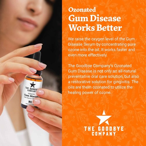 Ozonated Gum Disease Treatment - Effective and Natural Home Remedy for Treating Oral Gum Disease and Gingivitis - 100% Pure Neem and Clove Essential Oils for Complete Oral Health 15ML