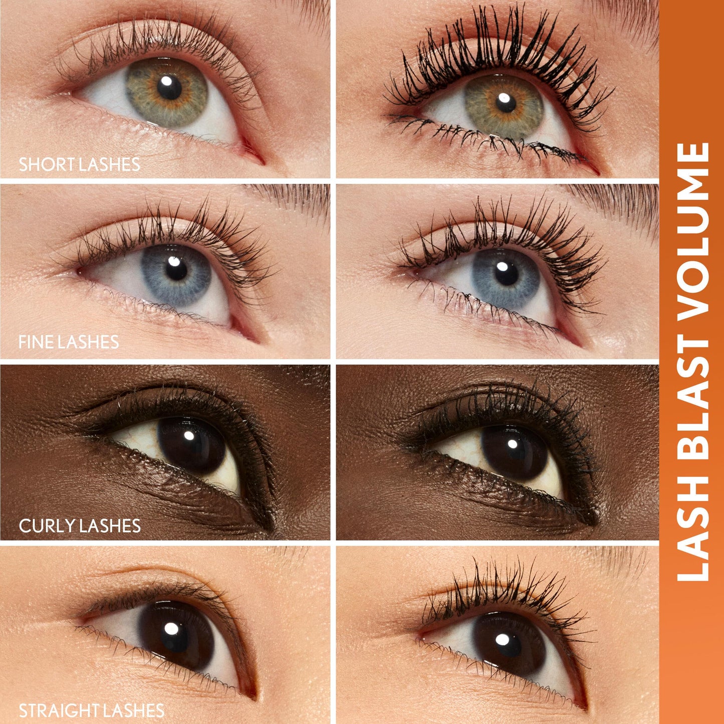 COVERGIRL Lash Blast Volume Mascara, Long-Wearing, Smudge-Proof, Cruelty Free - Black Brown (Pack of 1)