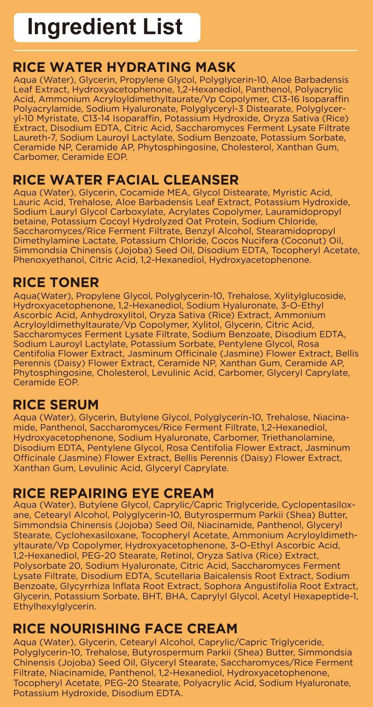 Skin Care Set,6Pcs Women Teen Glass Skincare w/Korean Rice Extract,Hydrate Glow Repair Anti-Aging Facial Routine Kit Gift for Women Mom Wife Teenage Girl Trendy Stuff Christmas Gifts Stocking Stuffers