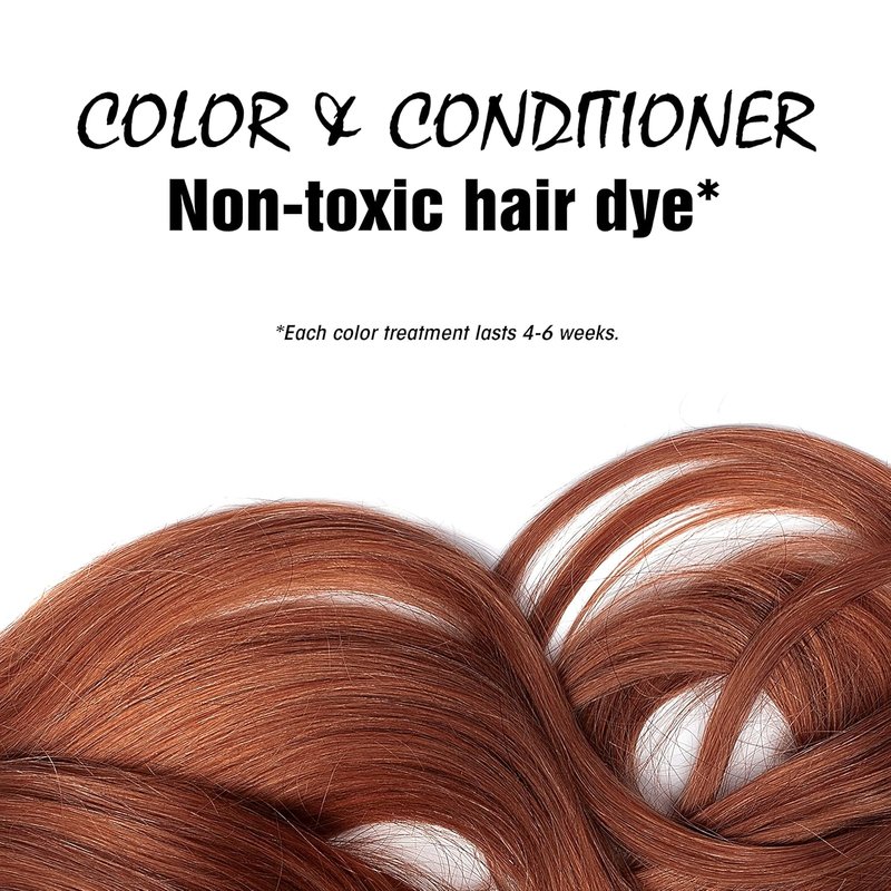 Light Mountain Henna Hair Color - Organic Red Hair Dye for Men & Women | Chemical-Free, 4 Oz (Pack of 3)