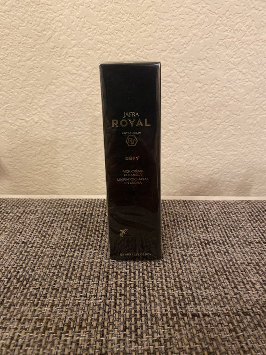 JAFRA ROYAL JELLY DEFY RICH CREME CLEANSER LIMPIADOR FACIAL EN CREMA 4.2 FL. OZ.