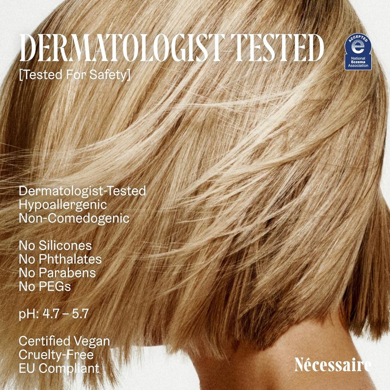 Nécessaire Scalp Serum - 5% Capixyl™ & 1% Hyaluronic Acid for Thicker Hair | Fragrance-Free, 1 fl oz