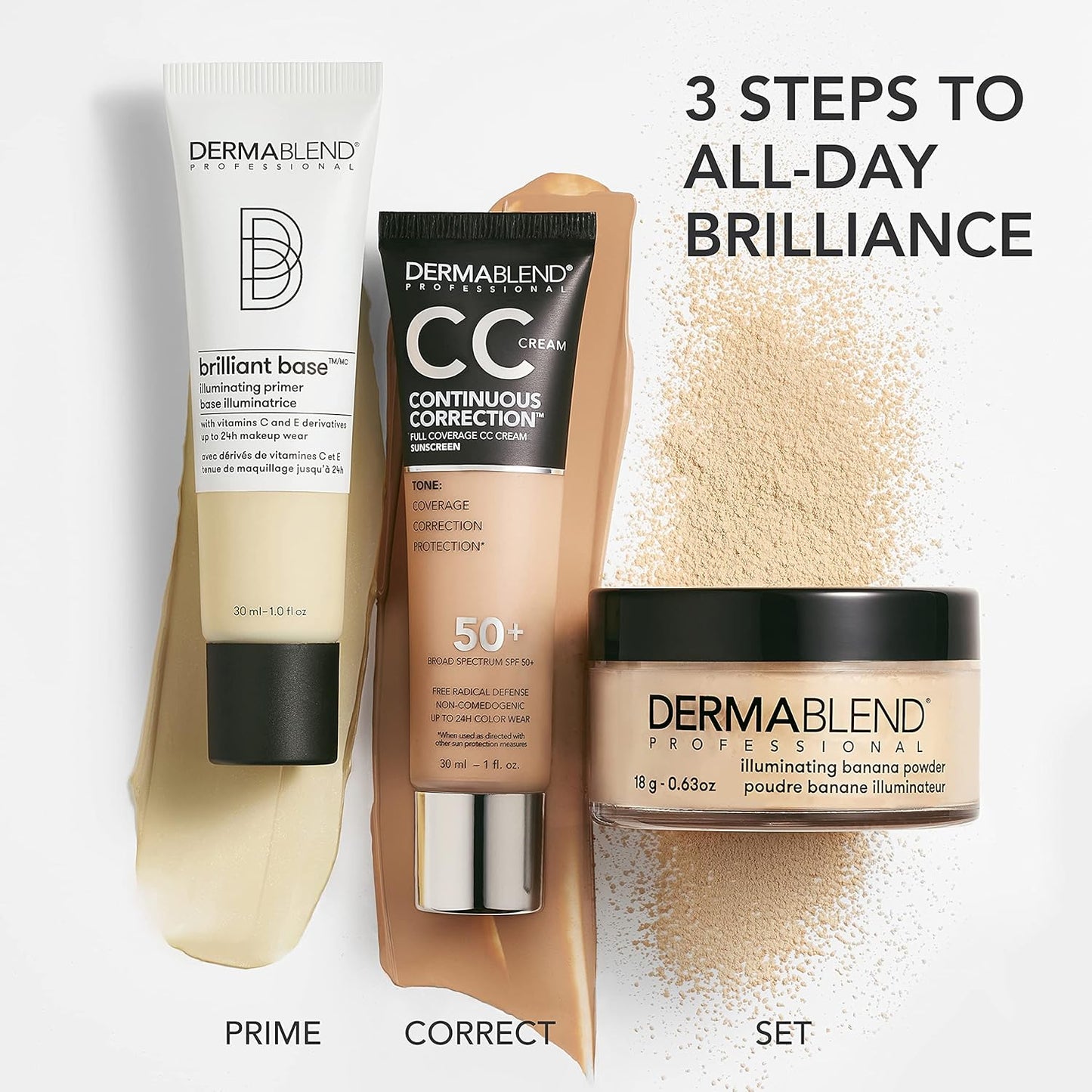 Dermablend Illuminating Primer - Niacinamide & Shea Butter Formula for Radiant Skin | 1 Fl Oz