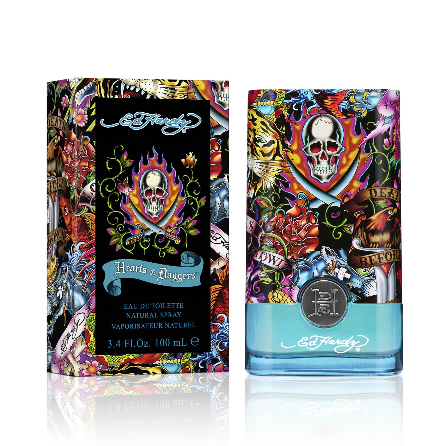 Ed Hardy Hearts & Daggers Women's Perfume Fragrance by Christian Audigier, Eau De Parfum, 3.4 fl oz