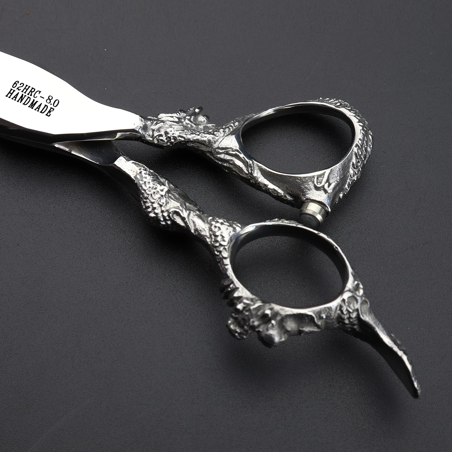 6/7/7.5/8/9-inch professional hair clipper set, stainless steel sharp hair clippers, hairdresser specific scissors (8 in cutting scissors)