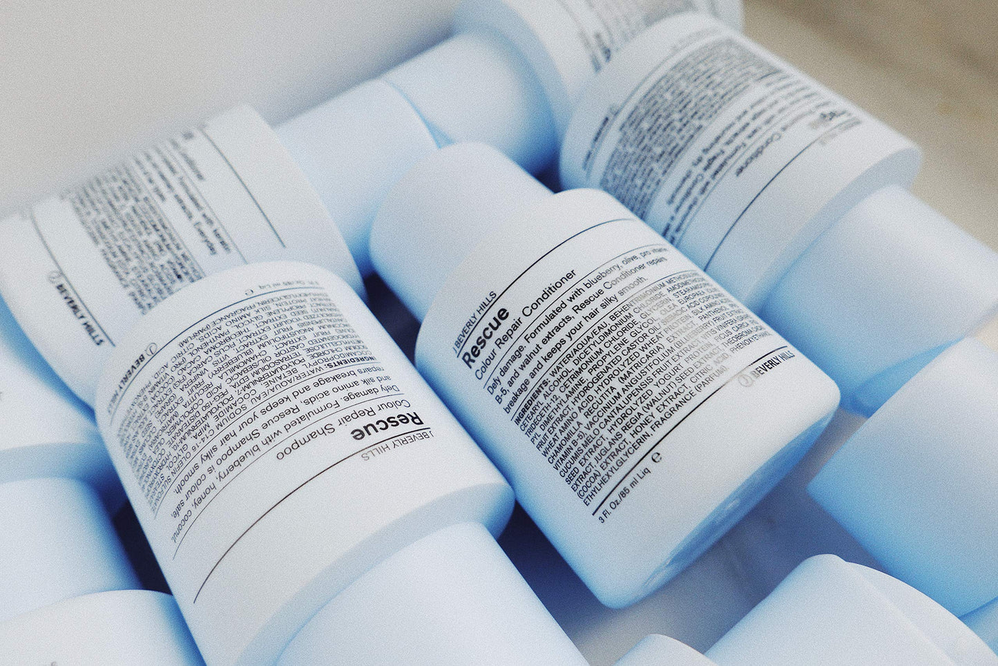 J Beverly Hills Blue Rescue Colour Repair Conditioner with Omega 3 Oil for Damaged Hair, 3 Oz