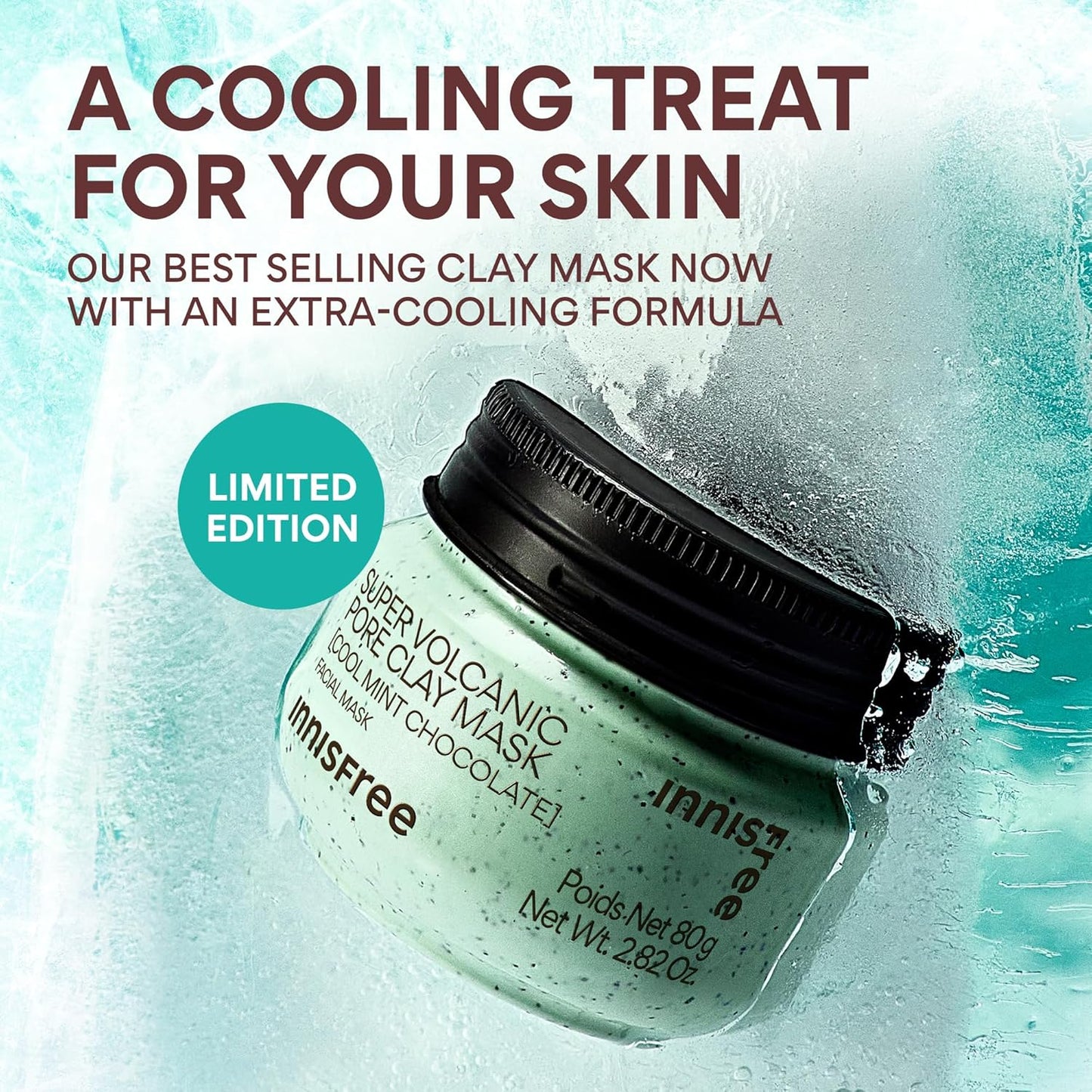 Innisfree Super Volcanic Clay Mask - Pore-Reducing Treatment for Oily Skin | Limited Edition Gift Sets Available