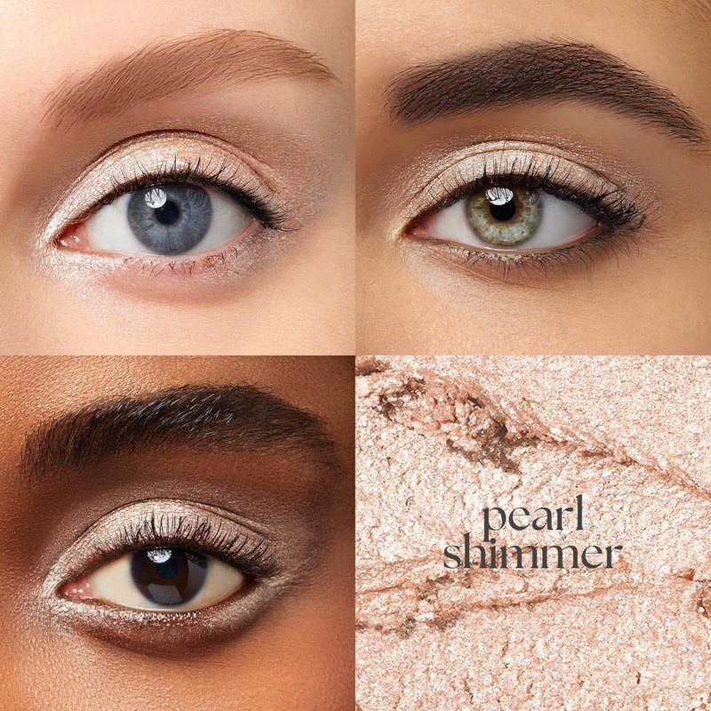 Julep Crème-to-Powder Eyeshadow Stick Duo - Pearl Shimmer & Snowfall Matte