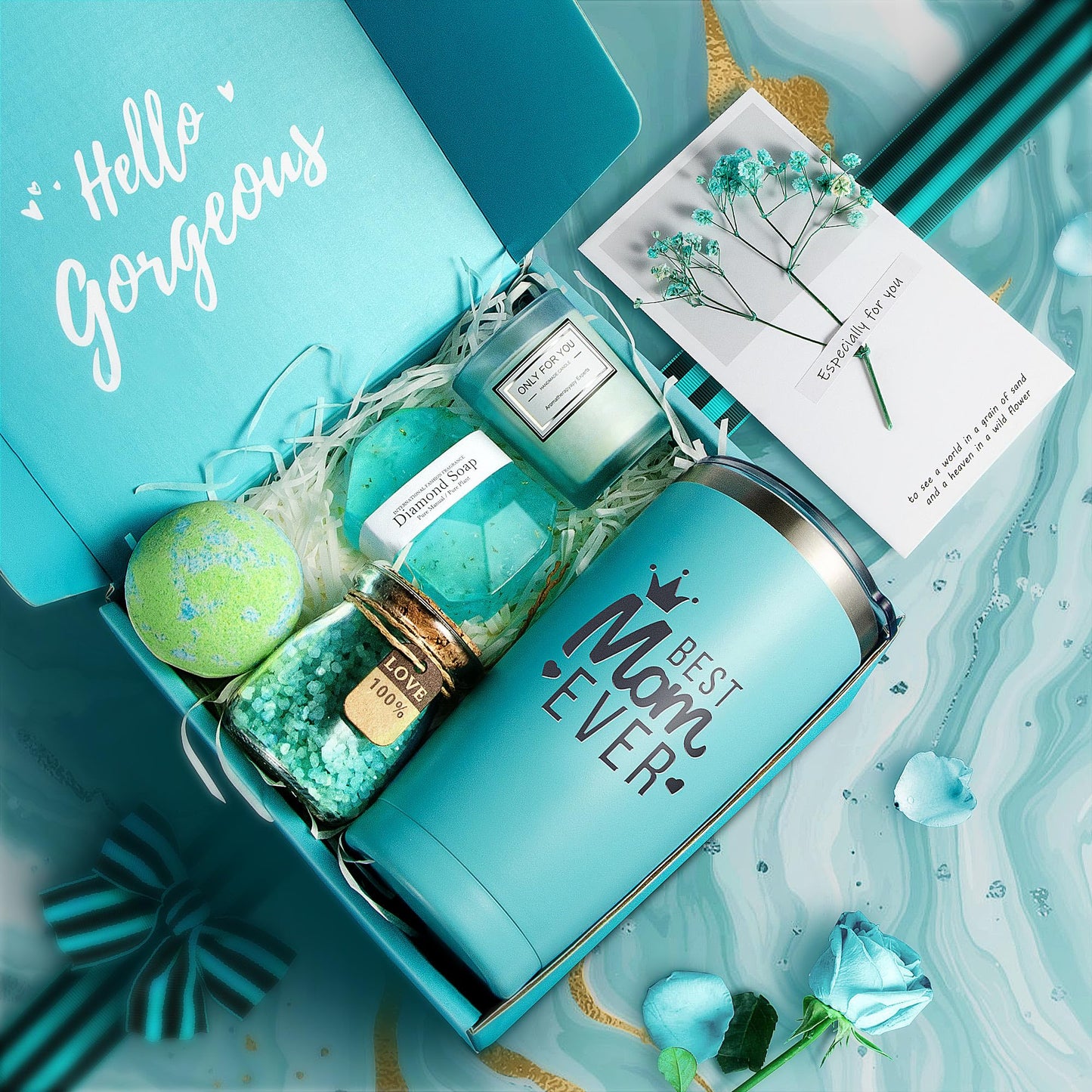 EUASOO Mothers Day Gifts for Mom from Daughter Son Kids Husband - Best Mama Gift, Gifts for Mom - Christmas, Birthday, Valentines Day,