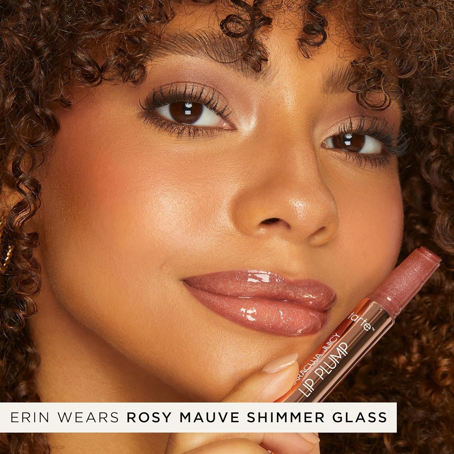 Tarte Maracuja Juicy Shimmer Lip Plump - Hydrating & Volumizing Gloss Balm with Hyaluronic Acid | Vegan & Cruelty-Free