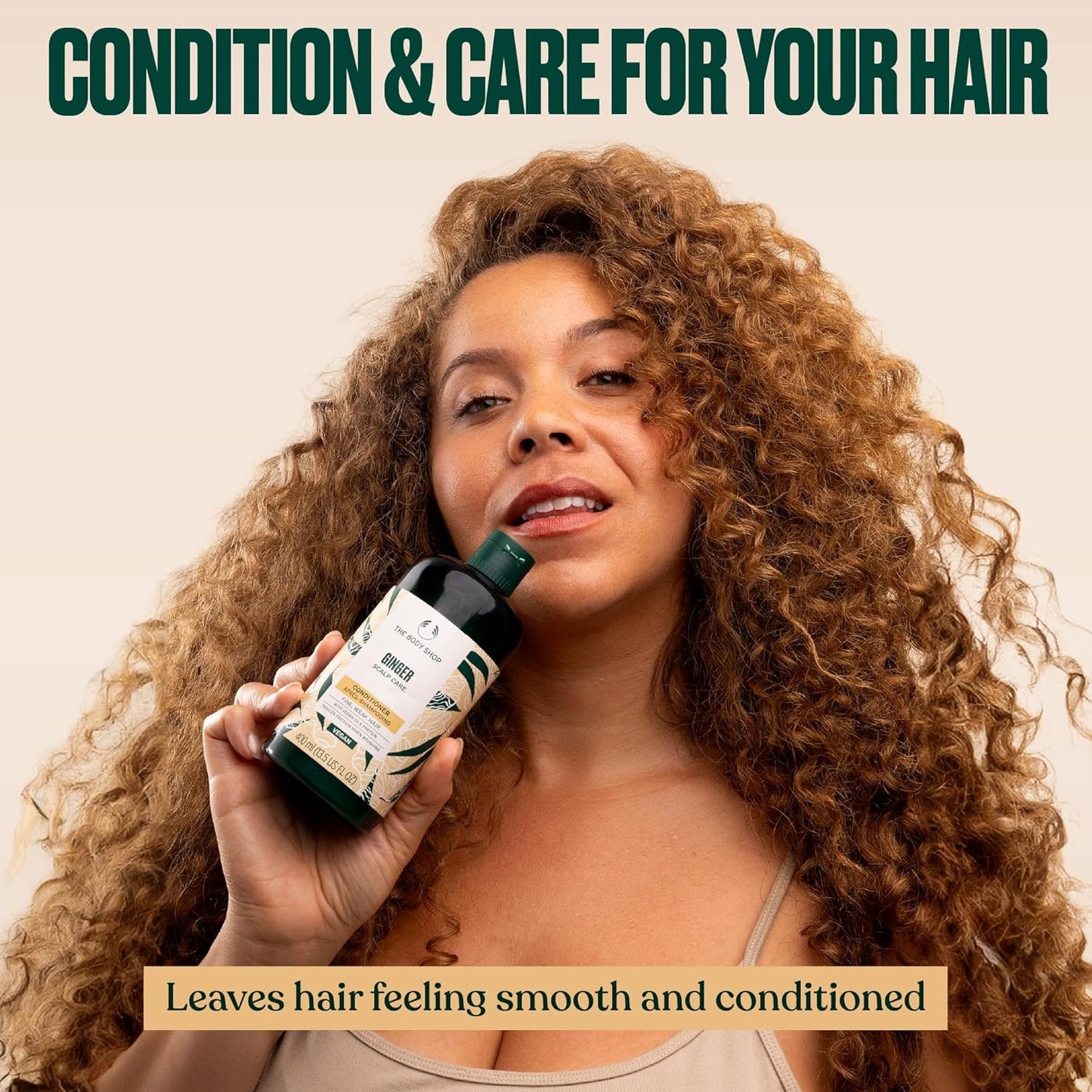 Ginger Conditioner for Scalp Care - Refreshing Vegan Formula with Ginger Essential Oil | 8.4 fl oz