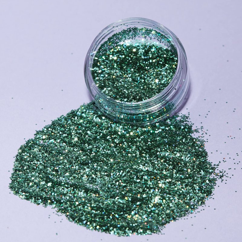 Holographic Glitter Shakers by Moon Glitter – 100% Cosmetic Glitter for Face, Body, Nails, Hair and Lips - 0.17oz - Set of 5 colours