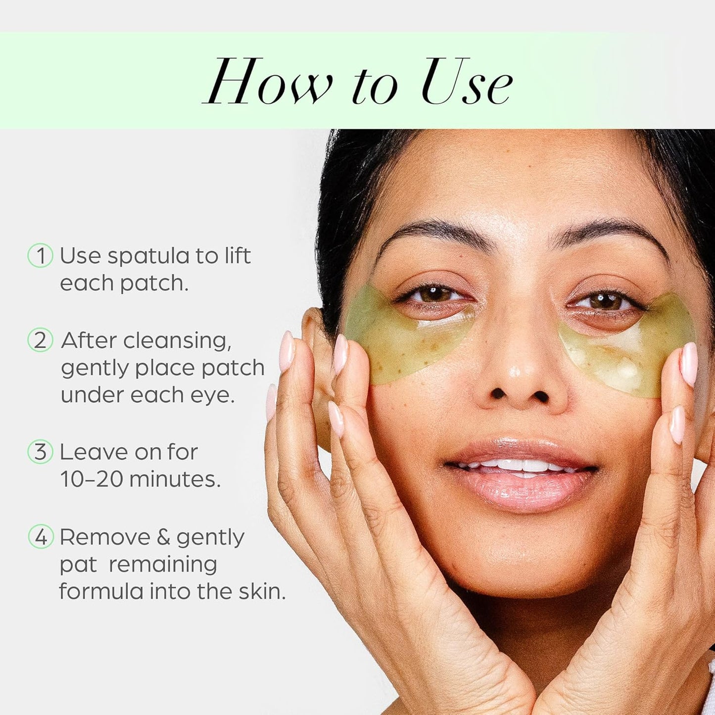 Hydrogel Rejuvenating Under Eye Patches - Hydrate & Brighten with Hemp Seed Oil | 30 Pairs
