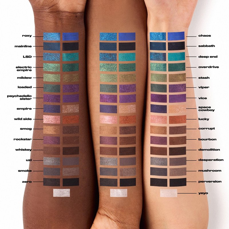 URBAN DECAY 24/7 Glide-On Waterproof Eyeliner Pencil - Smudge-Proof, Long-Lasting, Transfer-Proof, Up to 16HR Wear, Smooth No-Tug Formula, Corrupt (Dark Metallic Red Brown Shimmer) - 0.04 oz