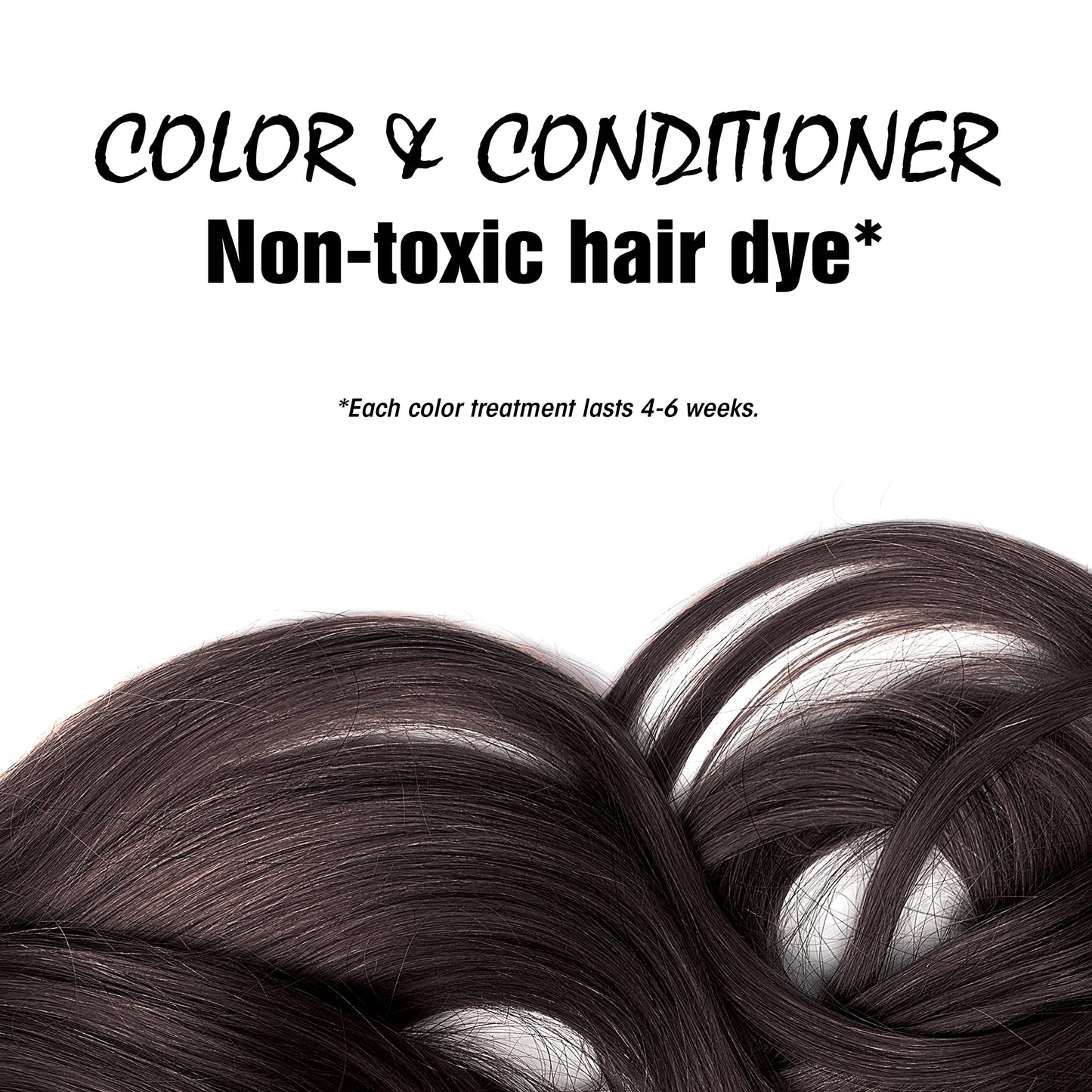 Light Mountain Henna Hair Color & Conditioner - Black Hair Dye for Men/Women, Organic Henna Leaf Powder and Botanicals, Chemical-Free, Semi-Permanent Hair Color, 16 Oz