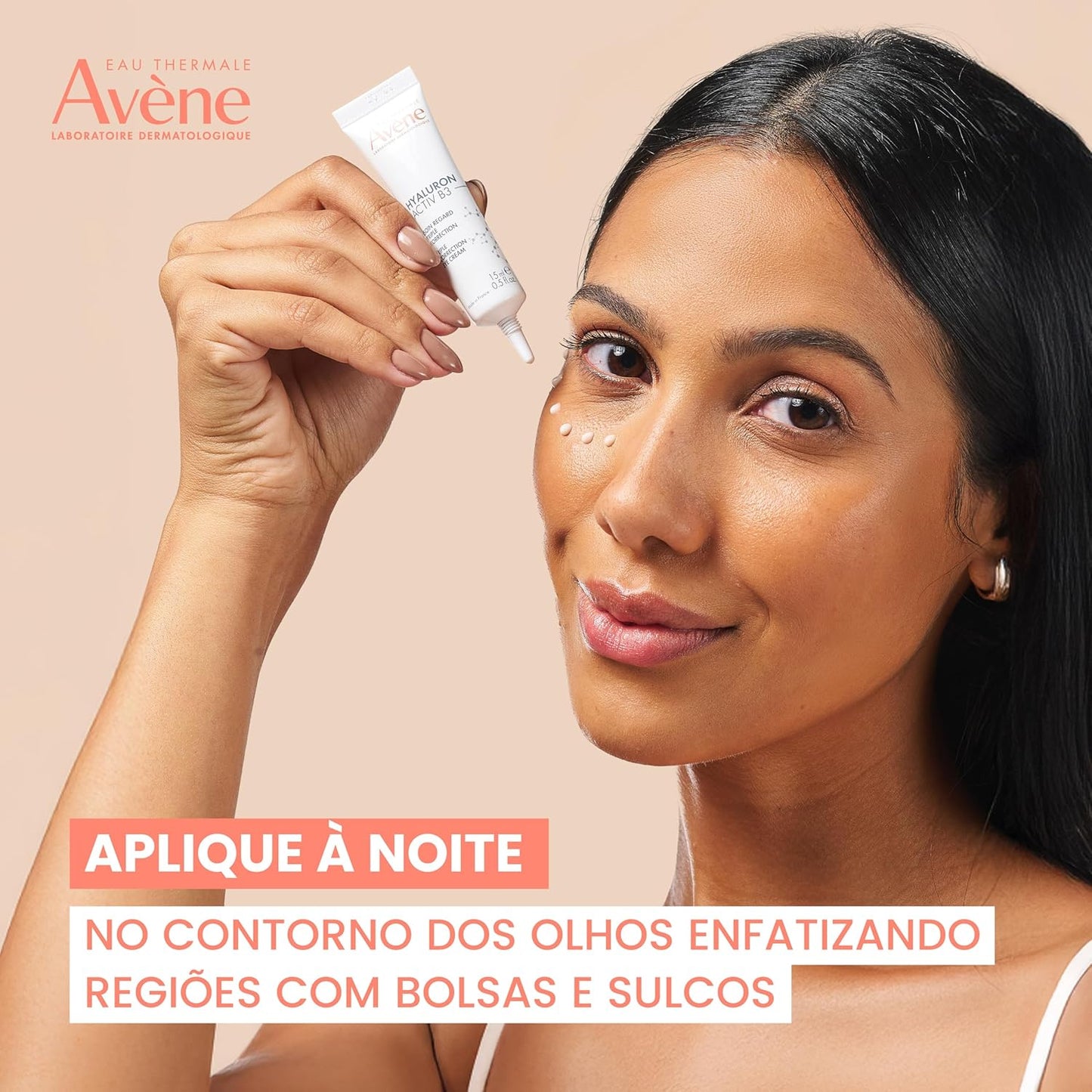 Avène Eye Cream - Hyaluron Activ B3 Triple Correction Formula | 0.5 Fl Oz