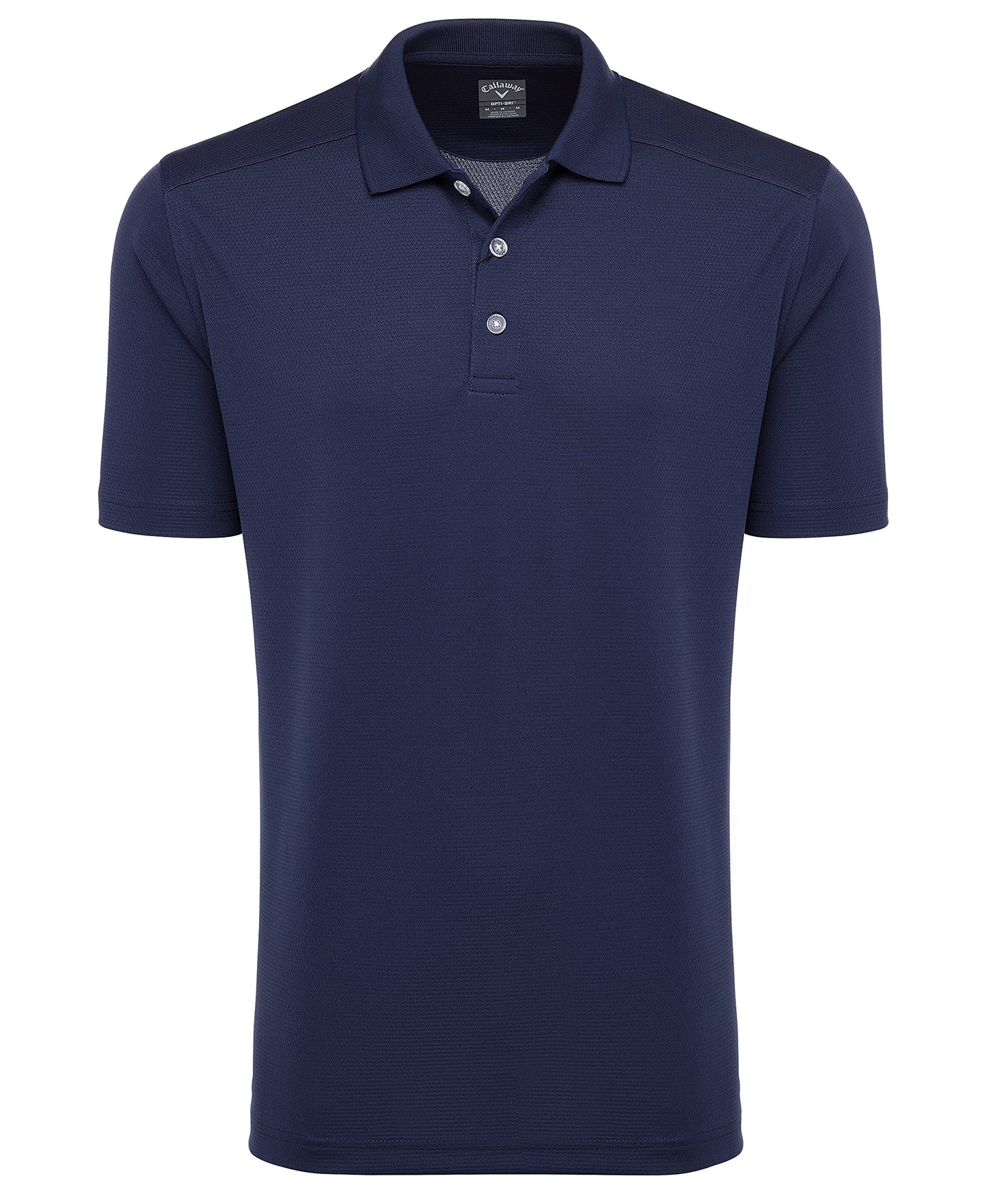 Callaway Men's Regular Short Sleeve Core Performance Stretch Golf Polo, Sun Protection, Moisture-Wicking (Available in Big & Tall), Peacoat, XX-Large