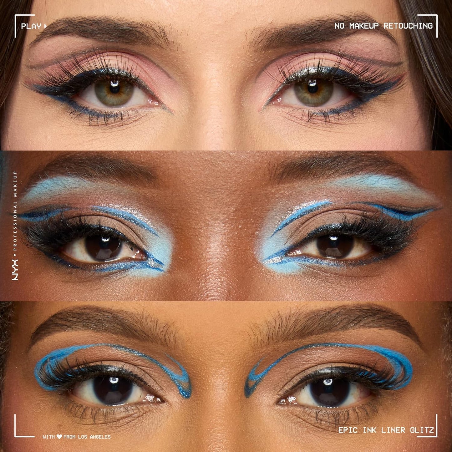 NYX Epic Ink Liner | Waterproof Matte Liquid Eyeliner - Deep Navy
