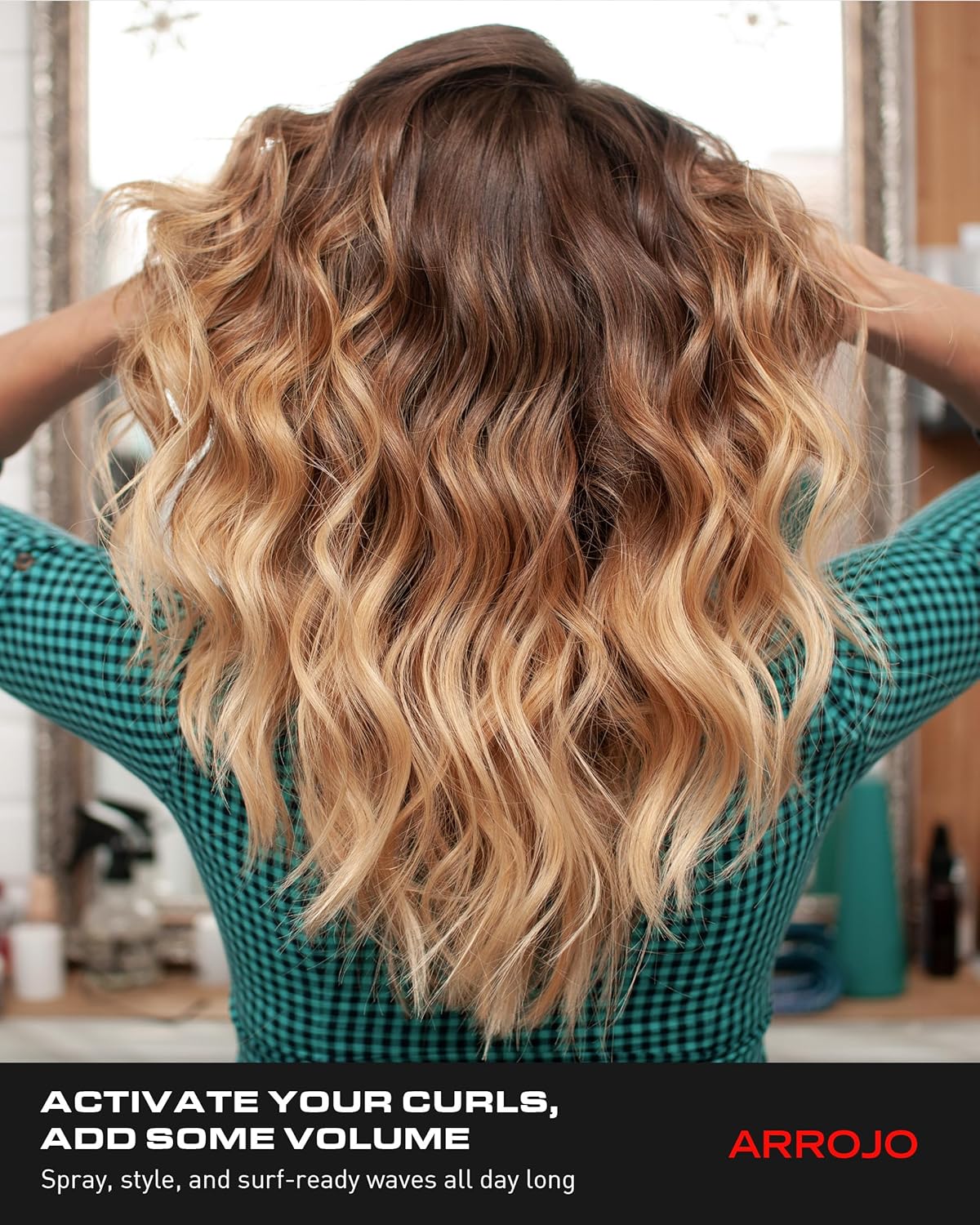 Wave Mist Sea Salt Spray - Sulfate & Paraben-Free Hair Texture Spray for Beach Waves & Volume | 8.3 fl. oz.