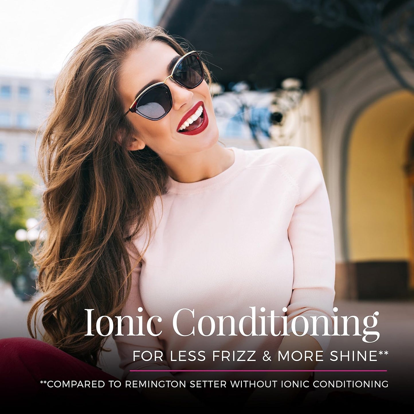 Remington Ionic Conditioning Hair Setter - 20 Velvet Hair Rollers | 6 Large, 10 Medium, 4 Small Sizes