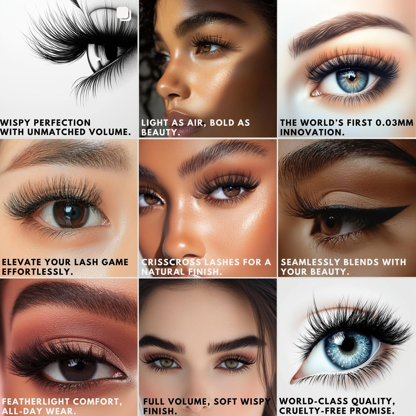PARK SEONG HEE MIRACLE LASH DIY False Eyelashes, Lash Clusters, Lengthening Wisps 9mm-16mm Contact Lens Friendly, Easy to Apply, Reusable Strip Lashes (E5-280, 16mm) Thickness 0.03mm Lash Clusters