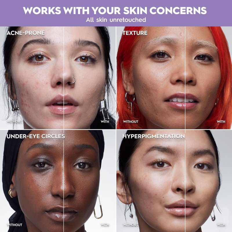 Urban Decay Face Bond Self-Setting Waterproof Foundation, Medium Coverage, Natural Matte Finish, 3% Niacinamide Serum Improves Skin Texture Feel, Transfer-Resistant, Sweat-Proof, Blurs Skin - Shade 4