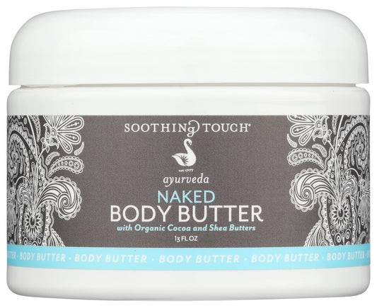 Soothing Touch, Naked Body Butter, Unscented, 13 oz