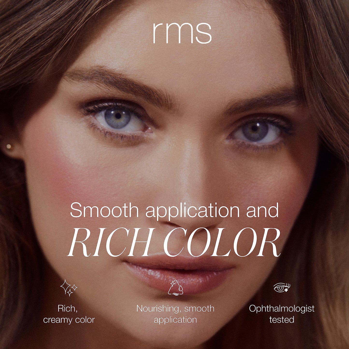 RMS Beauty Straight Line Kohl Eye Pencil Waterproof Creamy Long-Lasting Smudge-Proof Intense Rich Color Natural Ingredients Twist-Up 0.04 oz
