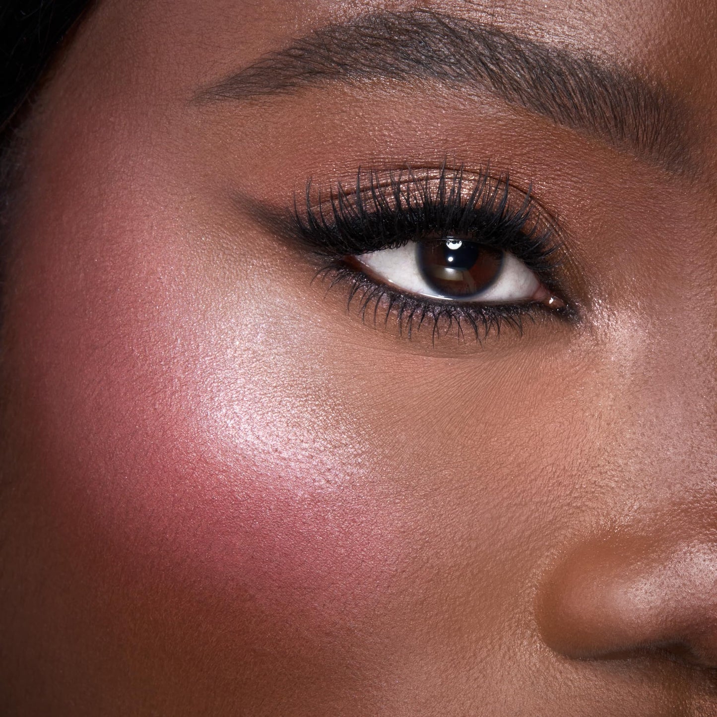 Charlotte Tilbury Mini Hollywood Blush & Glow Glide Palette - Blush & Highlighter Compact for a Gorgeous Glow and Pretty Pop of Color - Rosy Pink Blush/Pearlescent Pink Highlighter