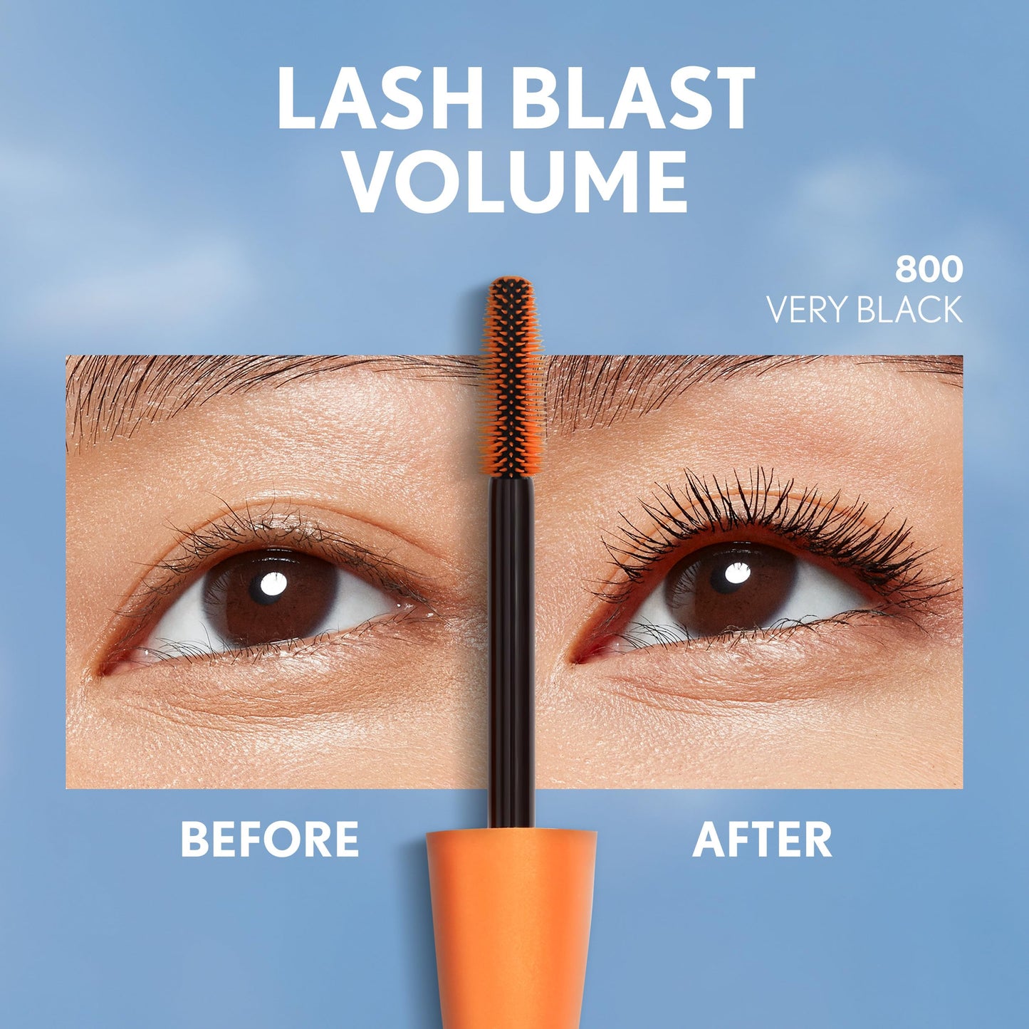 COVERGIRL Pride Lash Blast Volume Waterproof Mascara, Long-Wearing, Smudge-Proof, Cruelty Free Very - Black (Pack of 1)