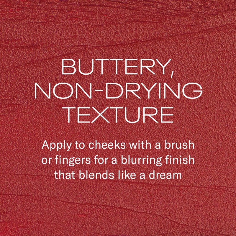 MOB Beauty Cream Clay Blush, Crimson Crush, Buildable Skincare-Infused Long Wearing, Blurring Soft Matte Color for Cheeks in Recyclable Compact, Vegan, Cruelty Free