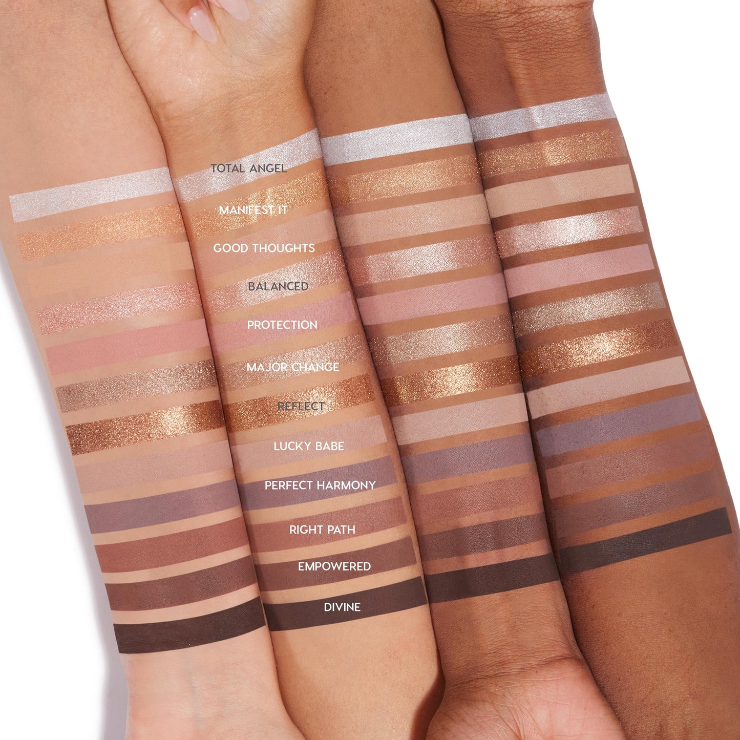 ColourPop 11:11 Eyeshadow Palette - Warm Nude Eye Makeup Palette with Matte, Metallic, Matte Sparkle & Glitter Finishes - High-Pigment Eye Makeup with a Long-Wearing Formula (0.46 oz)