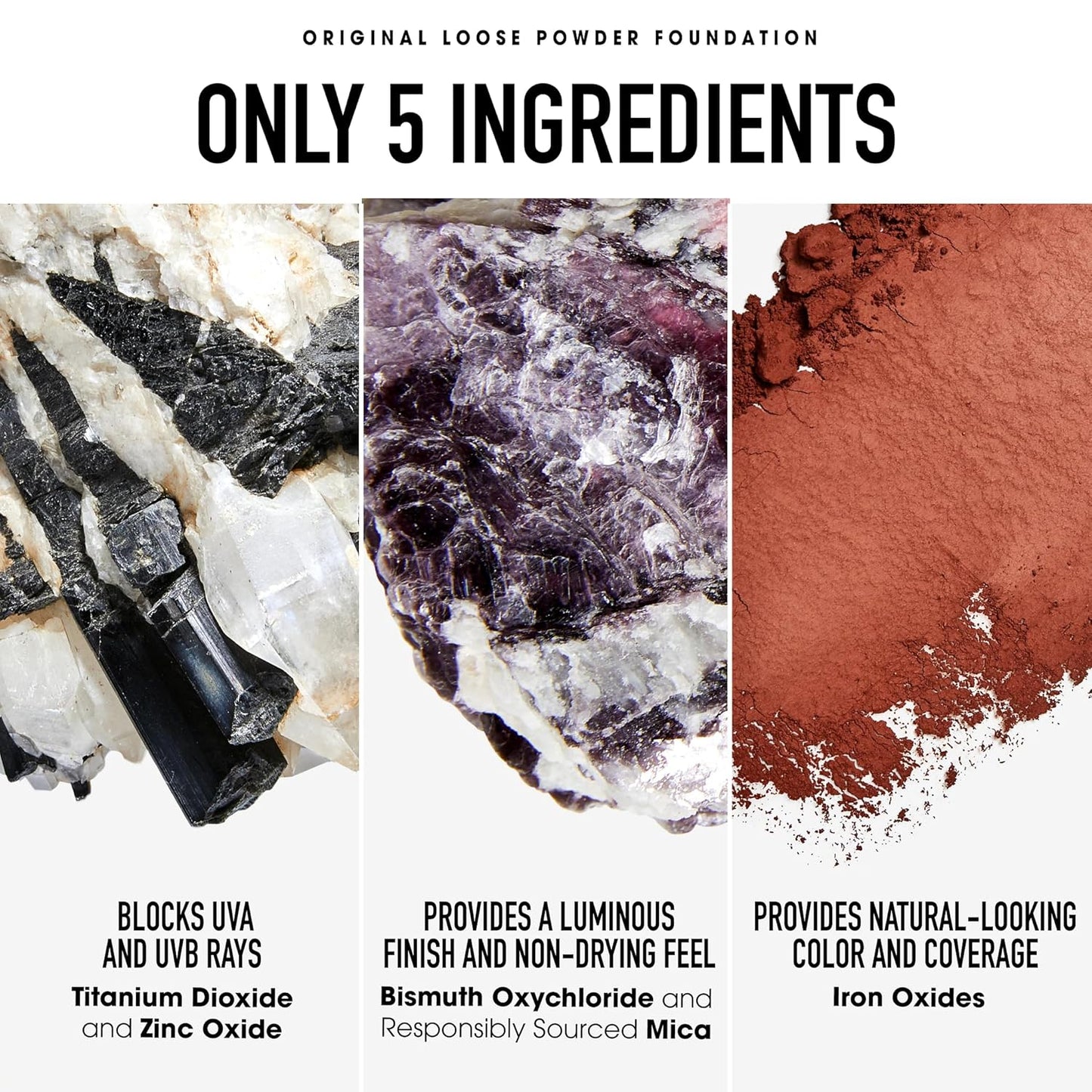 bareMinerals Original Loose Powder Foundation - SPF 15 Sheer to Full Coverage Makeup | Lightweight & Sun Protection