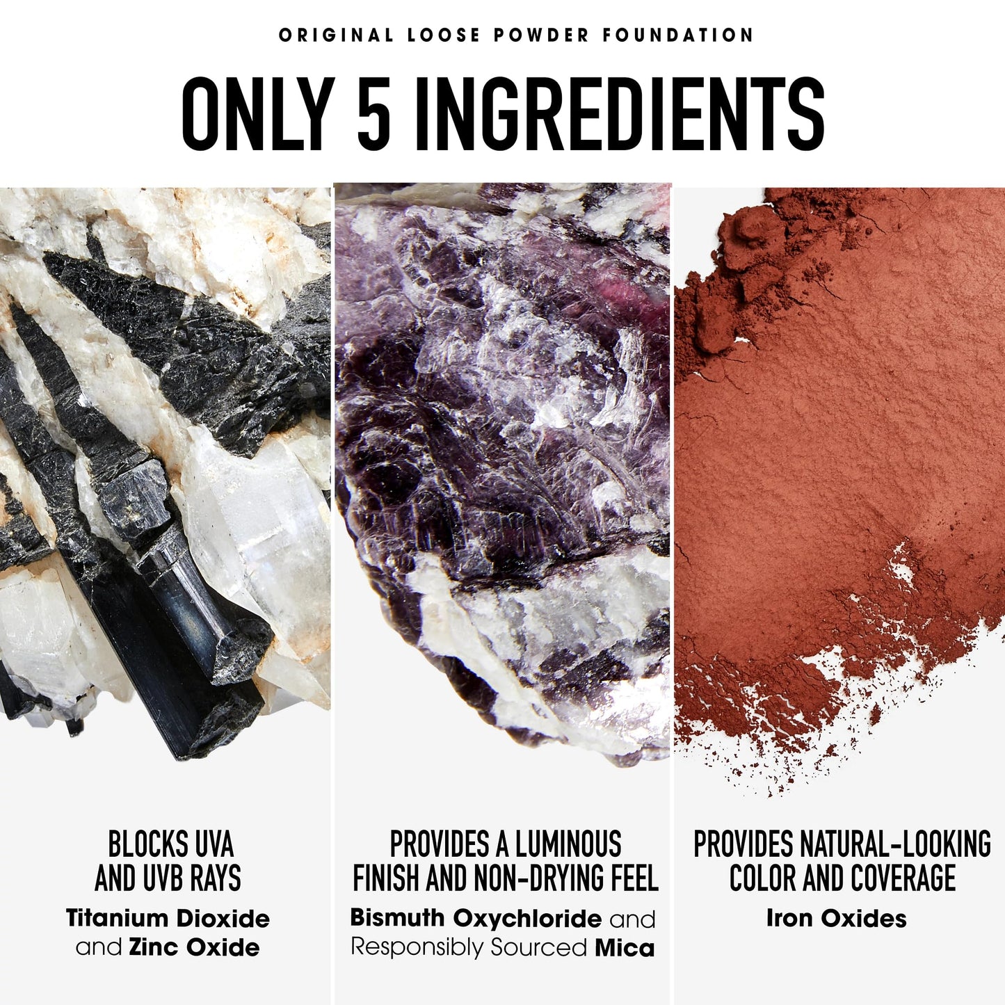 bareMinerals Original Loose Powder Foundation SPF 15, Fair 01, Vegan, Cruelty-Free & Dermatologist-Tested