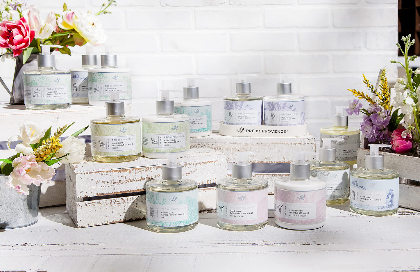 Pre de Provence Collection Shea Butter Enriched Silky Smooth Emollient Hand Lotion, Milk, 11 Fl Oz