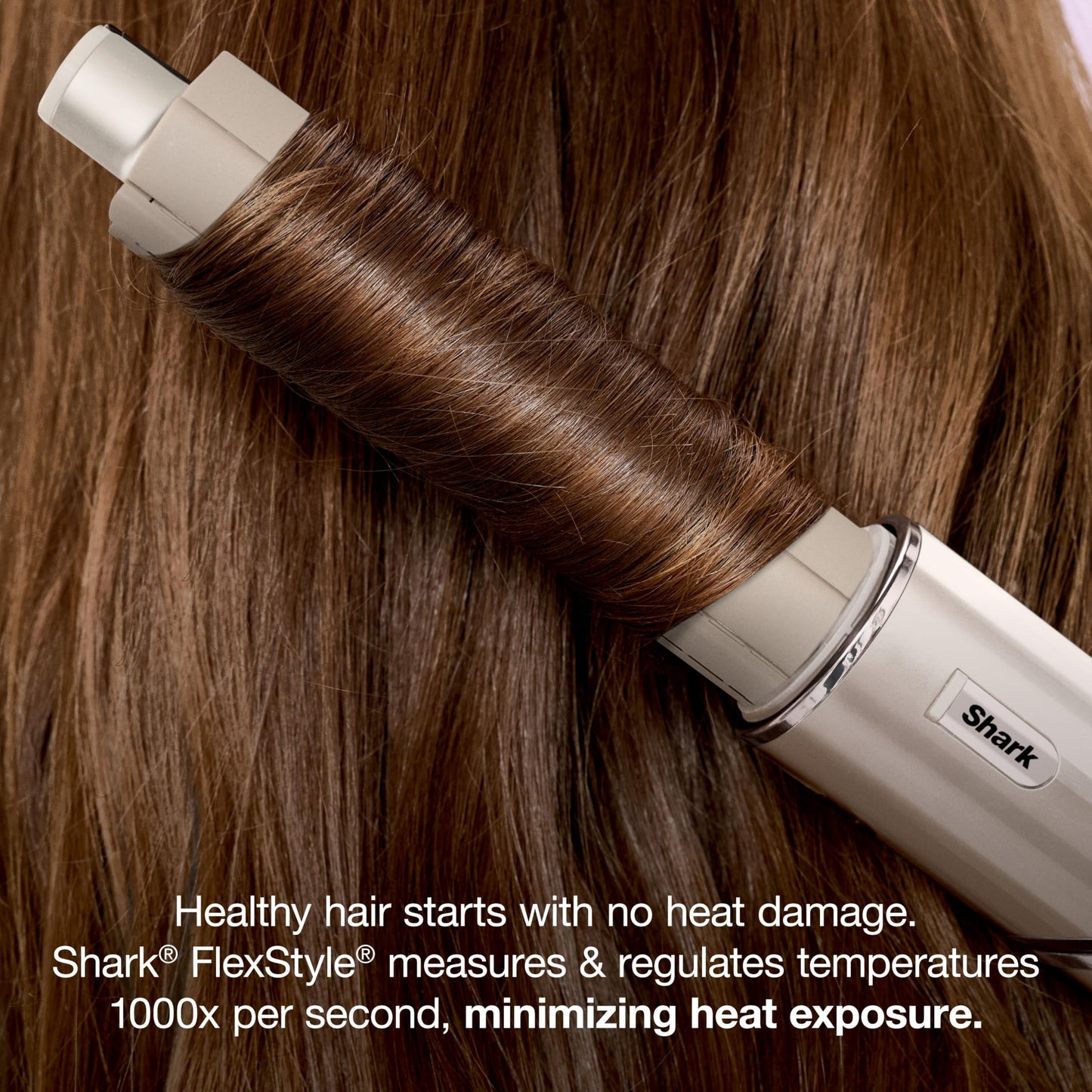 Shark FlexStyle | Air Multi-Styler & Drying System | Hair Dryer Brush for Blowouts with Coanda Auto- Wrap Curlers, Oval & Paddle Brush & Concentrator Attachment | Stone | HD430