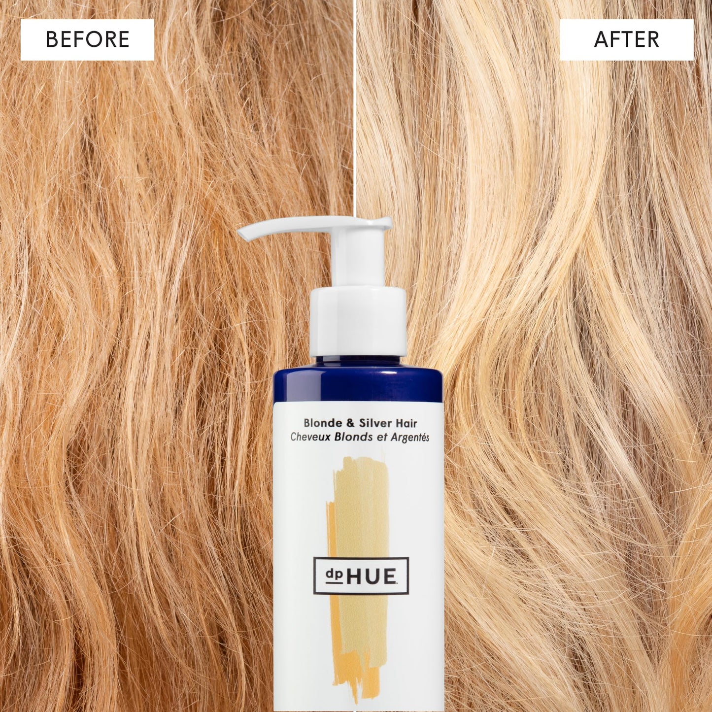 dpHUE Gloss+ Toning, Purple - Deep Condition & Neutralize Brass - For Blonde, Yellow Brassiness, Silver, Highlighted, Bleached & Cool Hair - Vegan, Leaping Bunny Certified - 6.5 oz