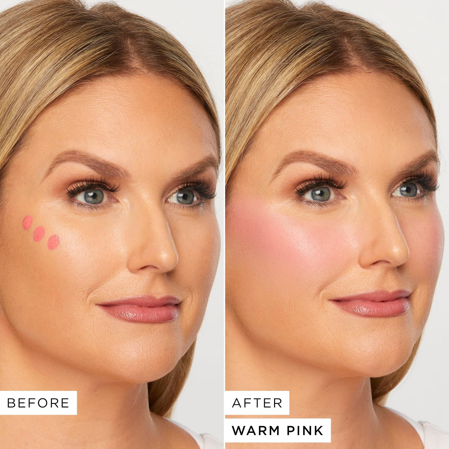tarte maneater satin blush cheek plump – Lightweight Liquid Blush Infused with Coconut Water, Hyaluronic Acid & Vitamin E for a Hydrated Cheek Tint, Vegan & Cruelty-Free, full size, warm pink