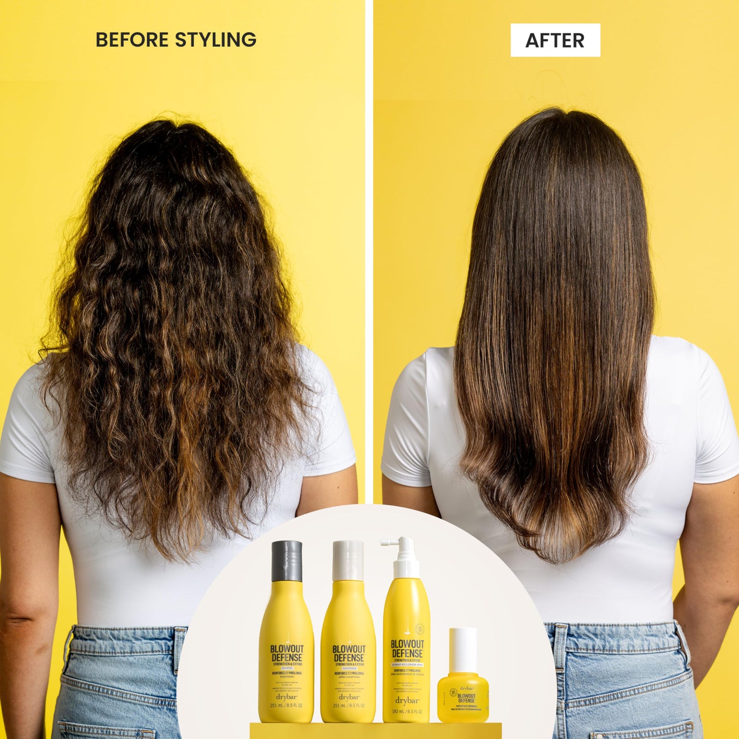 Drybar Blowout Defense Rapid Repair and Finishing Oil - Weightless Heat Protectant for Hair, Repairs Split Ends, Adds Shine for Long-Lasting Blowouts