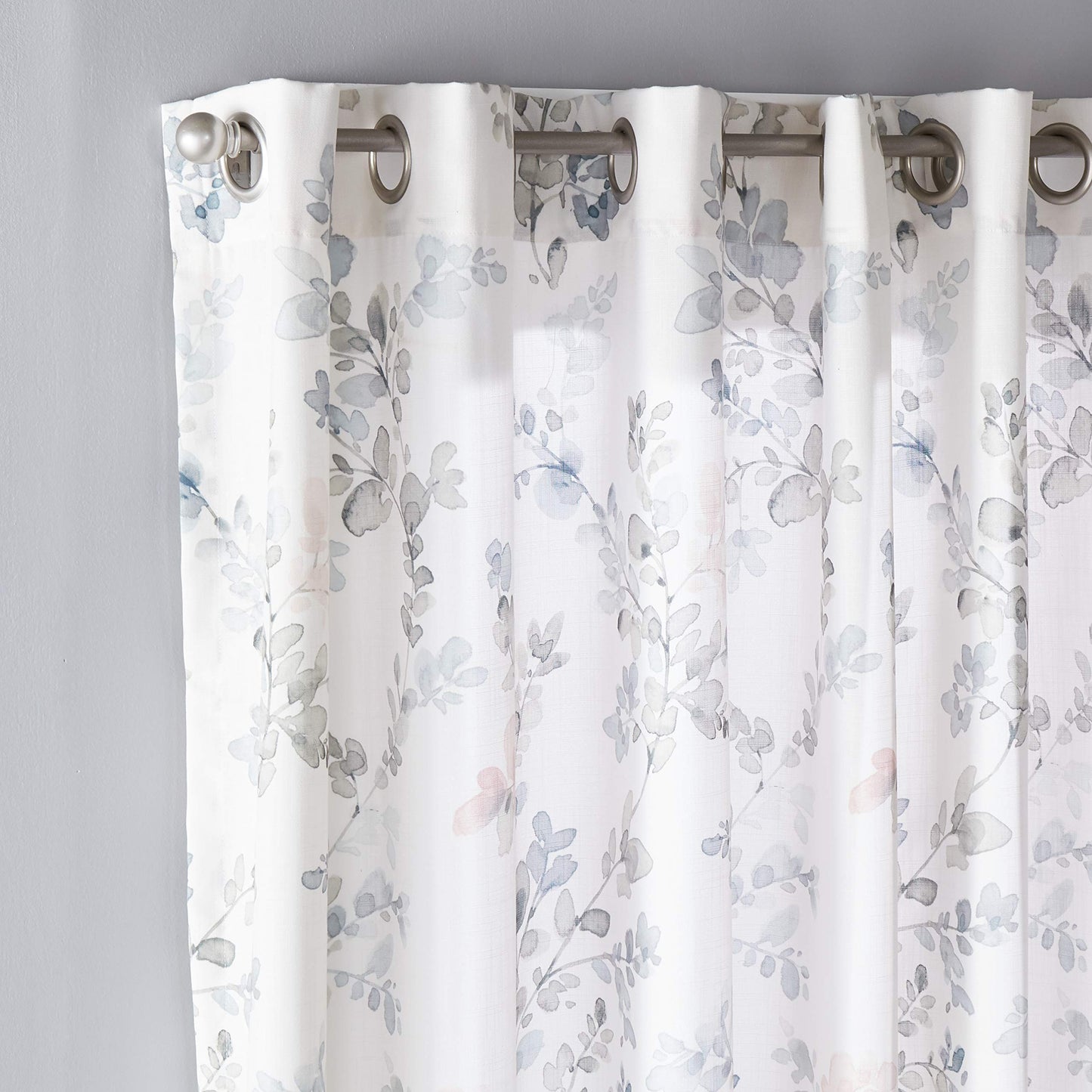 SKL Home by Saturday Knight Ltd. - U7320700G63P09 SUNSAFE Refresh Floral Panel, Blush, 40 inches x 63 inches