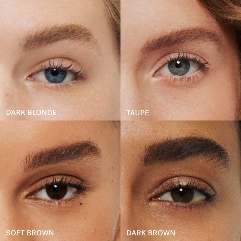 ILIA - In Full Micro-Tip Brow Pencil with Spoolie | Buildable Pigment, Fade-Resistant | Safe for Sensitive Eyes, Fragrance + Silicone-Free | Non-Toxic, Vegan, Cruelty-Free, Clean Makeup (Soft Brown)