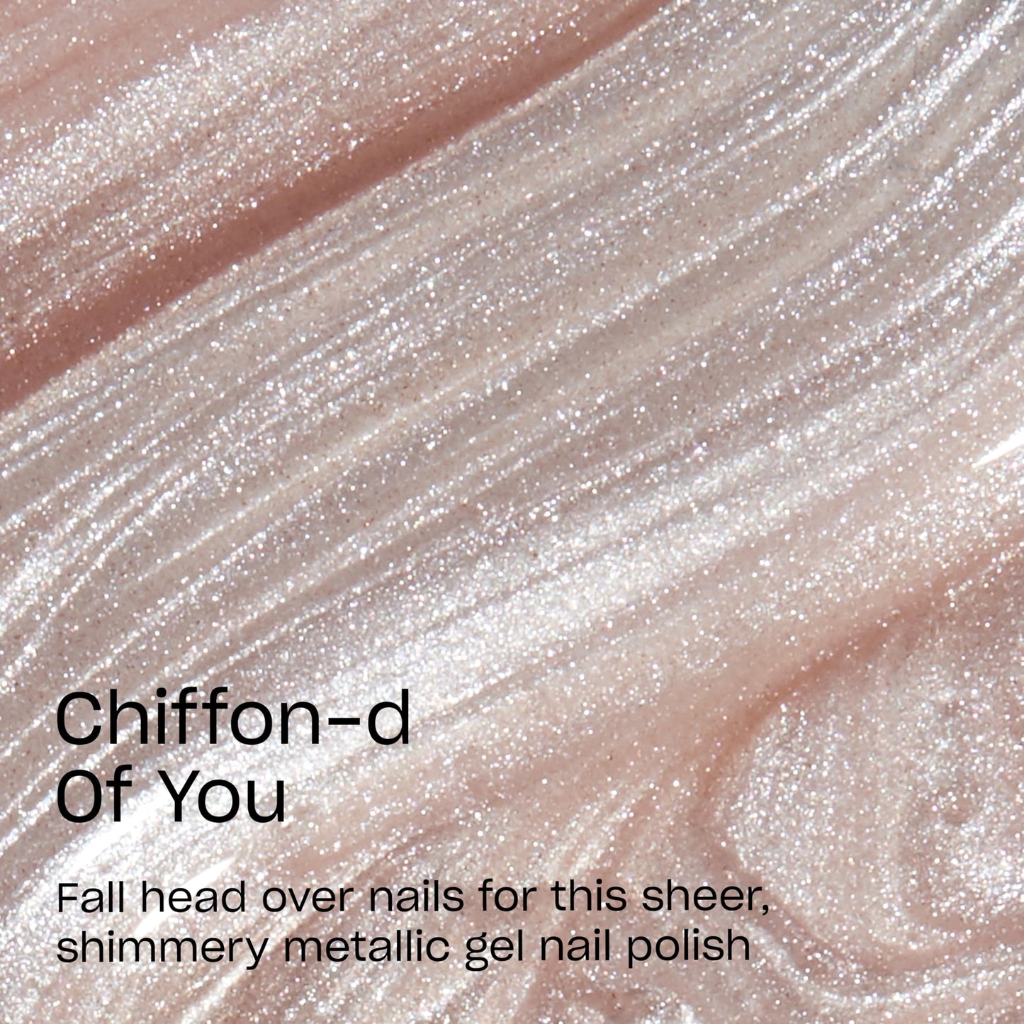 OPI GelColor Chiffon-d of You | Sheer, Buildable Champagne Peach-Nude Shimmer LED Cure Gel Nail Polish | Salon-Quality Shine, Long-Lasting Wear | 0.5 Fl Oz