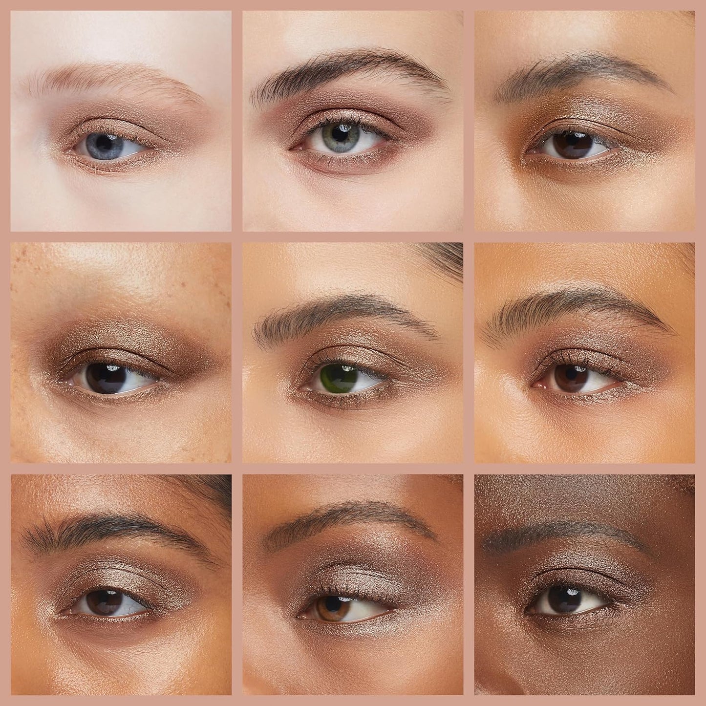 Waterproof Eyeshadow Stick - Long-Lasting, Smudge-Free Formula | Matte Rose with Blending Sponge