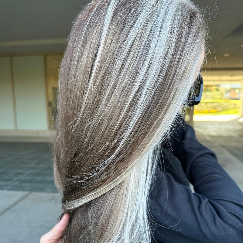 RUSK Deepshine PlatinumX Conditioner - Brassiness Eliminator for Platinum, Silver, Gray & Blonde Hair | 33.8 oz