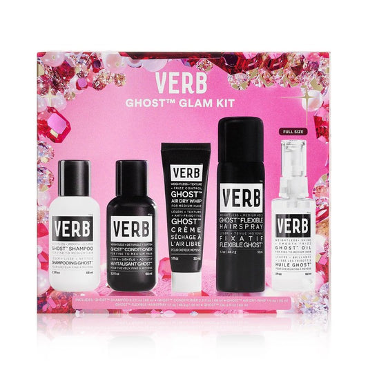 VERB GHOST™ GLAM KIT, 5-Star, 5-piece kit for weightless shine + frizz control