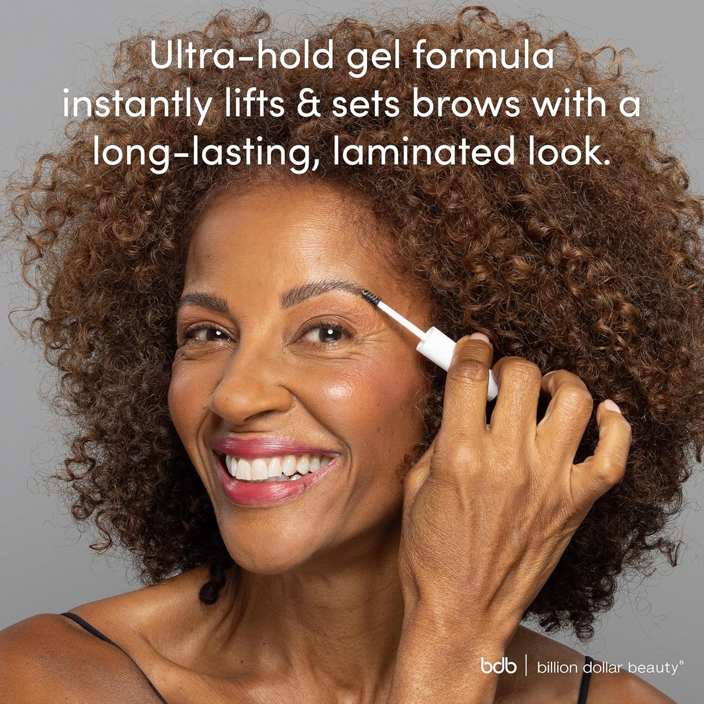 Billion Dollar Brow Lift - Clear Ultra-Hold Eyebrow Gel for Flake-Free, Long-Lasting Brow Sculpting | Vegan Formula