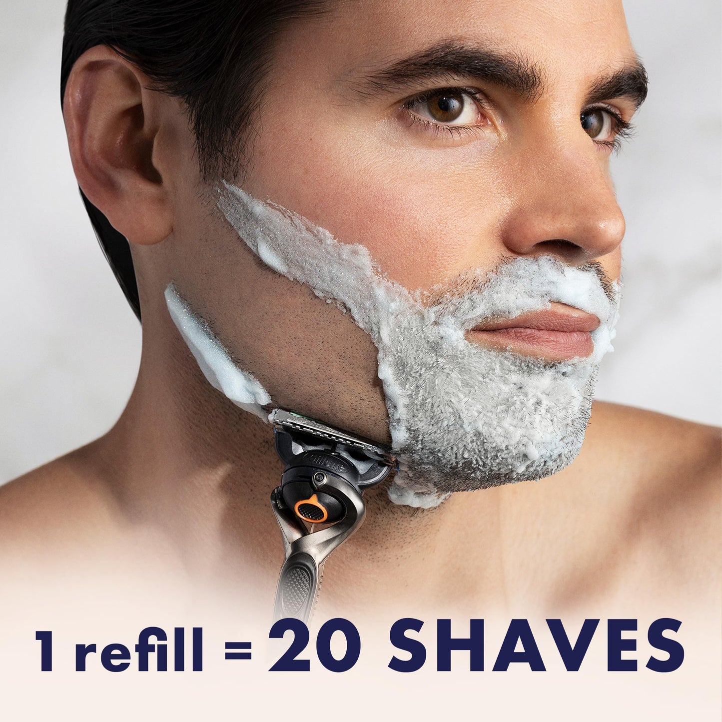 Gillette ProGlide Razor for Men, Handle + 2 Blade Refills (Pack of 2)
