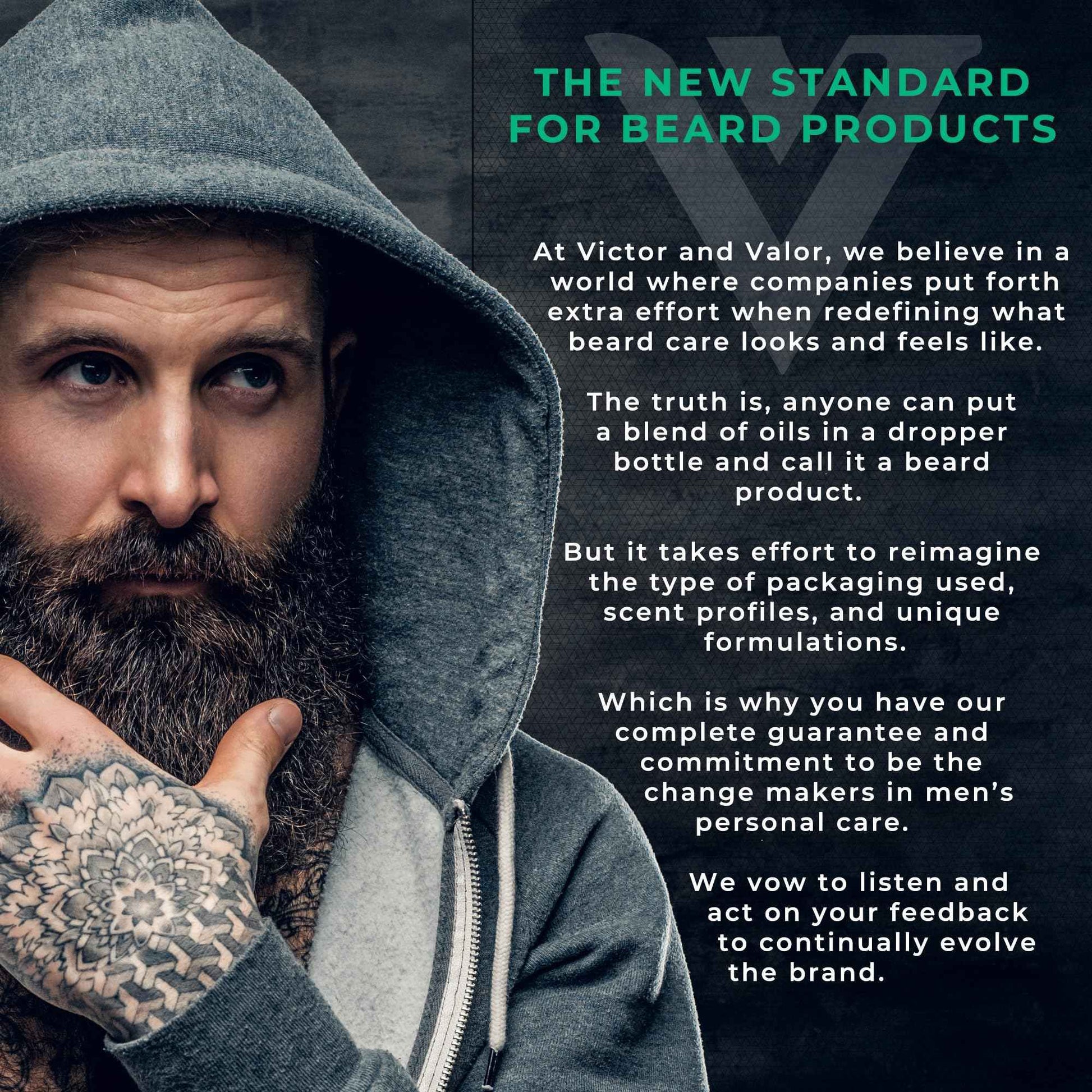 Thick Beard Oil Gel - High Viscosity Formula Helps Style and Control Your Beard or Mustache - Moisturizing Oils Conditions (Overdrive Scent - 3oz) …